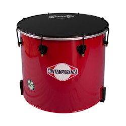 Surdo 18" x 40cm Nesting - 8 tirants - rouge